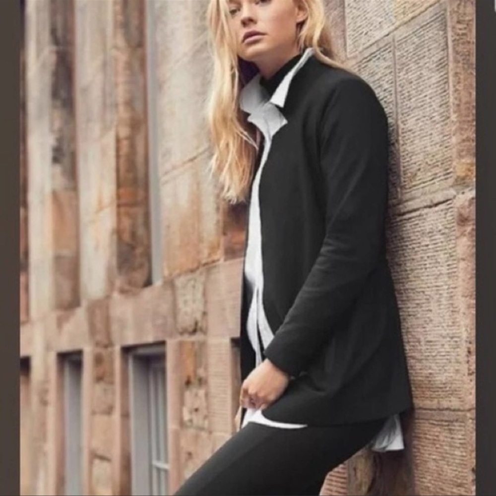 ATHLETA Stellar Incredible Stretch Open Athleisure Blazer Women’s Size 8